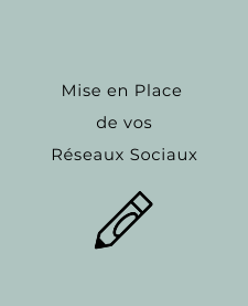 Mes services de community manager:Mise en Place de vos Réseaux Sociaux